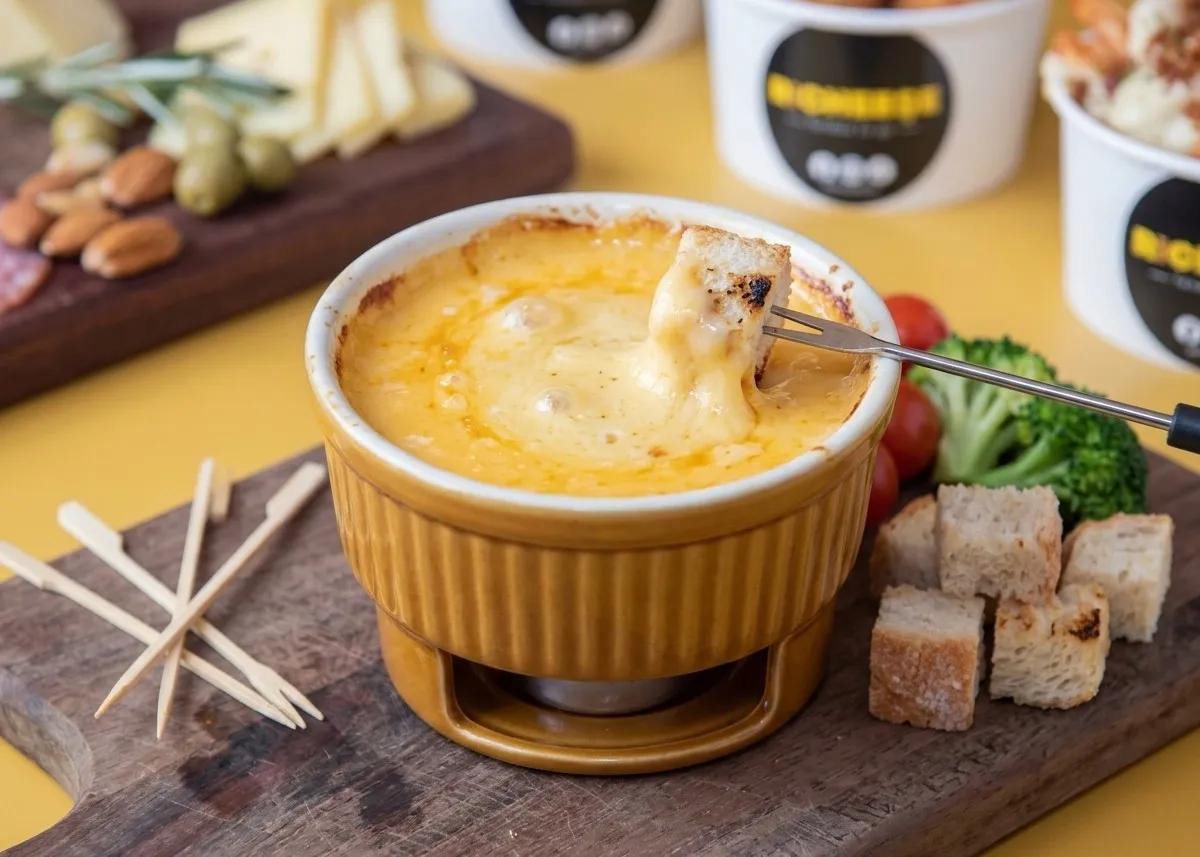 Popular item de Richeese MX: Fondue de queso